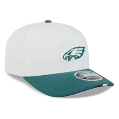 Philadelphia Eagles New Era 2025 NFL Training Camp 9SEVENTY Adjustable Hat - White/Midnight Green online