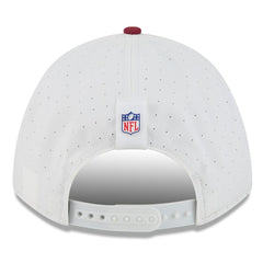 Washington Commanders New Era 2025 NFL Training Camp A-Frame 9FORTY Adjustable Hat - White/Burgundy cheap