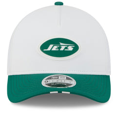 New York Jets New Era 2025 NFL Training Camp A-Frame 9FORTY Adjustable Hat - White/Green online