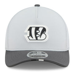 Cincinnati Bengals New Era 2025 NFL Training Camp A-Frame 9FORTY Adjustable Hat - Gray/Graphite outlet