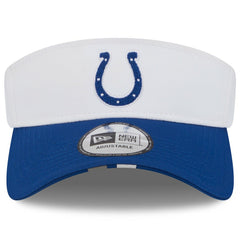Indianapolis Colts New Era 2025 NFL Training Camp Adjustable Visor - White/Royal online