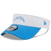 Los Angeles Chargers New Era 2025 NFL Training Camp Adjustable Visor - White/Powder Blue on sale