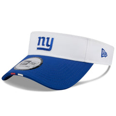 New York Giants New Era 2025 NFL Training Camp Adjustable Visor - White/Royal outlet