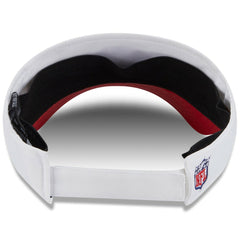 San Francisco 49ers New Era 2025 NFL Training Camp Adjustable Visor - White/Scarlet on sale
