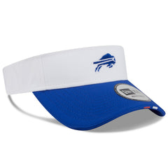 Buffalo Bills New Era 2025 NFL Training Camp Adjustable Visor - White/Royal on sale
