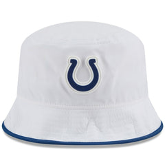 Indianapolis Colts New Era 2025 NFL Training Camp Stretch Bucket Hat - White sale