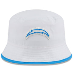 Los Angeles Chargers New Era 2025 NFL Training Camp Stretch Bucket Hat - White on sale