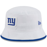 New York Giants New Era 2025 NFL Training Camp Stretch Bucket Hat - White cheap