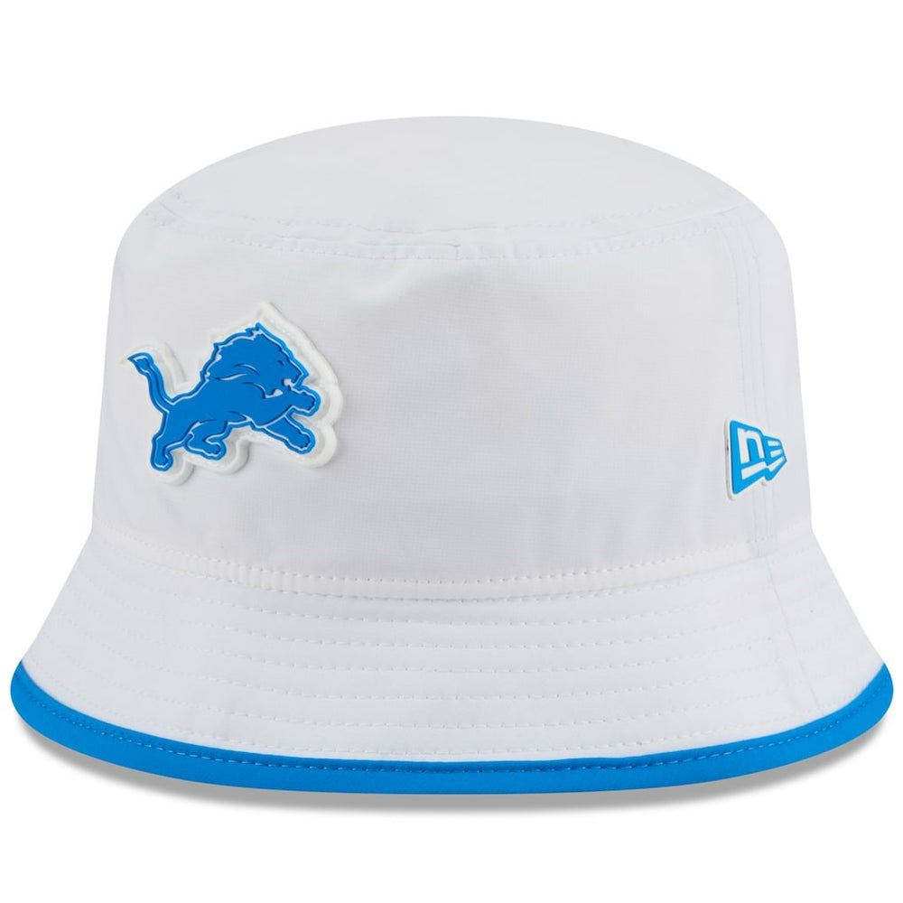 Detroit Lions New Era 2025 NFL Training Camp Stretch Bucket Hat - White cheap