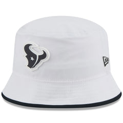 Houston Texans New Era 2025 NFL Training Camp Stretch Bucket Hat - White on sale