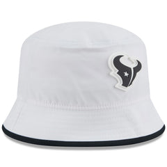 Houston Texans New Era 2025 NFL Training Camp Stretch Bucket Hat - White on sale
