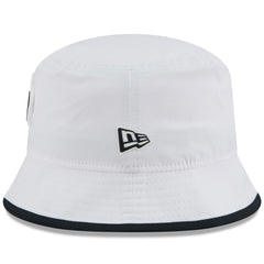 Houston Texans New Era 2025 NFL Training Camp Stretch Bucket Hat - White on sale