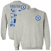 Chelsea Vive La Fete Women's Impressions Artwork Pullover Sweatshirt - Gray shop