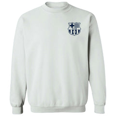 Barcelona Vive La Fete Women's Impressions Artwork Pullover Sweatshirt - White cheap
