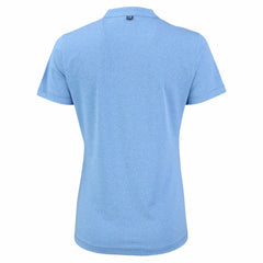 Minnesota Twins Cutter & Buck Forge Heathered Stretch Blade Top - Heather Powder Blue
