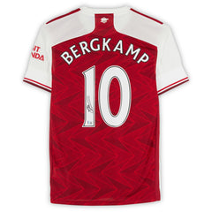 Dennis Bergkamp Arsenal Autographed 2020-21 Red Home Jersey - BAS | Fanatics discount
