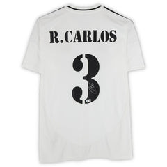 Roberto Carlos Real Madrid Autographed 2024-25 White Home Jersey - BAS | Fanatics online