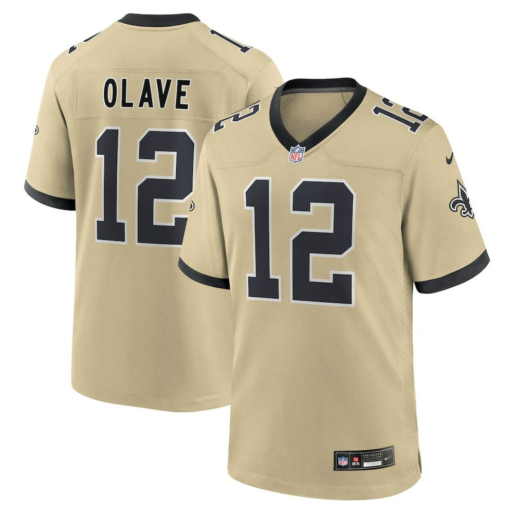 Chris Olave New Orleans Saints Youth Gameday Golds Alternate Game Player Jersey - Gold | Nike for sale