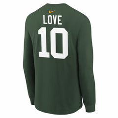 Jordan Love Green Bay Packers Youth Player Name & Number Long Sleeve T-Shirt - Green | Nike sale