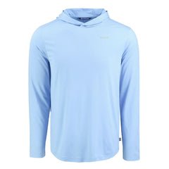 New Orleans Saints Men's Cutter & Buck Coastline Epic Comfort Eco Recycled Men's Hooded Shirt - Powder Blue discount