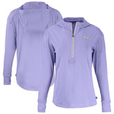 Baltimore Ravens Cutter & Buck Women's Daybreak Eco Recycled Half-Zip Hoodie - Purple cheap