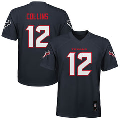 Nico Collins Houston Texans Youth Replica Player Jersey - Navy on sale