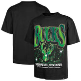 Milwaukee Bucks '47 Past Champs Collection Flashbulb Foundation T-Shirt - Black | 47 brand sale