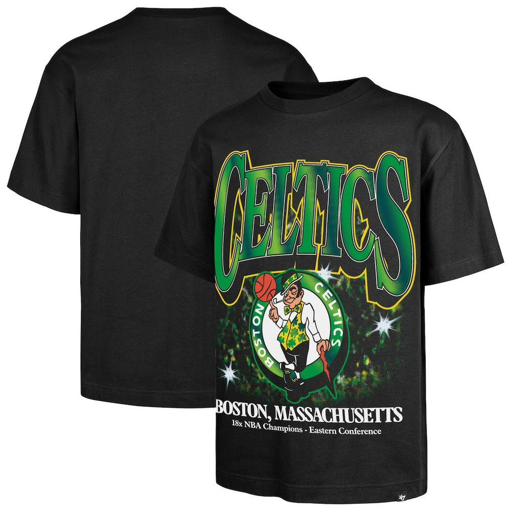 Boston Celtics '47 Past Champs Collection Flashbulb Foundation T-Shirt - Black | 47 brand cheap