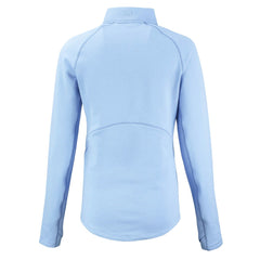 Green Bay Packers Cutter & Buck Women's Peshastin Eco Fleece Recycled Half-Zip Top - Powder Blue for sale