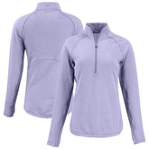 Indianapolis Colts Cutter & Buck Women's Peshastin Eco Fleece Recycled Half-Zip Top - Purple on sale