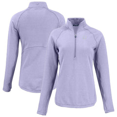 Indianapolis Colts Cutter & Buck Women's Peshastin Eco Fleece Recycled Half-Zip Top - Purple on sale