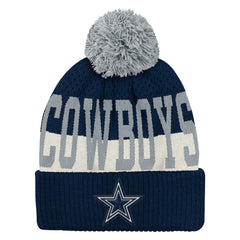 Dallas Cowboys Outerstuff Youth Modern Fan Cuffed Knit Hat with Pom - Navy outlet