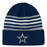 Dallas Cowboys Outerstuff Youth Essentials Cuffed Knit Hat - Navy for sale