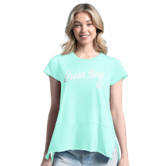 Green Bay Packers Margaritaville Women's Gametime Is Paradise T-Shirt - Mint cheap