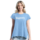 Buffalo Bills Margaritaville Women's Gametime Is Paradise T-Shirt - Blue on sale