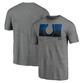 Indianapolis Colts Square Off Tri-Blend T-Shirt - Heather Gray on sale