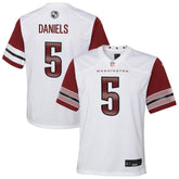 Jayden Daniels Washington Commanders Youth Game Jersey - White | Nike cheap