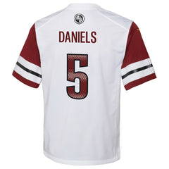 Jayden Daniels Washington Commanders Youth Game Jersey - White | Nike cheap