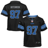 Aidan Hutchinson Detroit Lions Preschool Alternate Player Game Jersey - Black | Nike cheap
