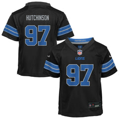 Aidan Hutchinson Detroit Lions Preschool Alternate Player Game Jersey - Black | Nike cheap