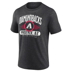 Arizona Diamondbacks Badge of Honor Tri-Blend T-Shirt - Charcoal