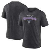 Arizona Diamondbacks Wonderment Tri-Blend T-Shirt - Charcoal