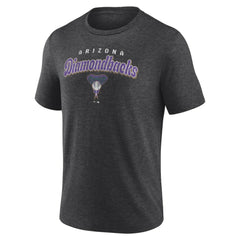 Arizona Diamondbacks Wonderment Tri-Blend T-Shirt - Charcoal