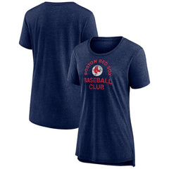 Boston Red Sox Women's Selected First Tri-Blend T-Shirt - Navy