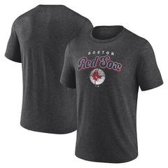 Boston Red Sox Wonderment Tri-Blend T-Shirt - Charcoal