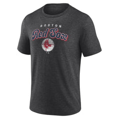 Boston Red Sox Wonderment Tri-Blend T-Shirt - Charcoal
