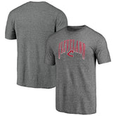 Cleveland Guardians Line Corps Tri-Blend T-Shirt - Heather Gray