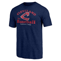 Cleveland Guardians Our Game Tri-Blend T-Shirt - Navy