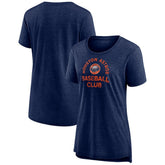 Houston Astros Women's Selected First Tri-Blend T-Shirt - Navy