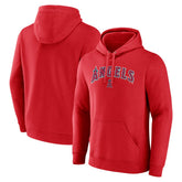 Los Angeles Angels Series Sweep Pullover Hoodie - Red